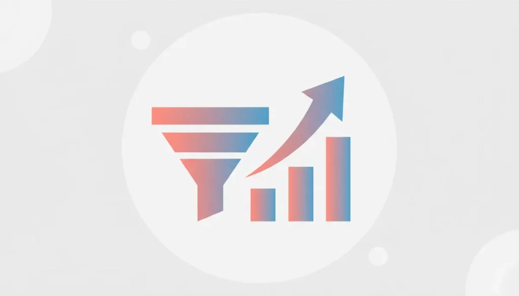 Dönüşüm oranı optimizasyonu CRO huni illüstrasyonu